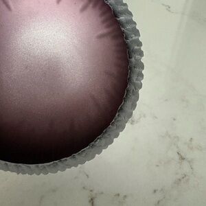 Courtney Downman Handblown Glass Ring Dish With Ruffled Edge